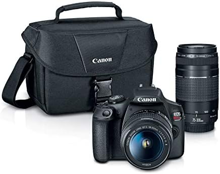 Canon EOS Rebel T7 DSLR Camera|2 Lens Kit with EF18-55mm + EF 75-300mm Lens, Black: Detailed Review & Recommendations